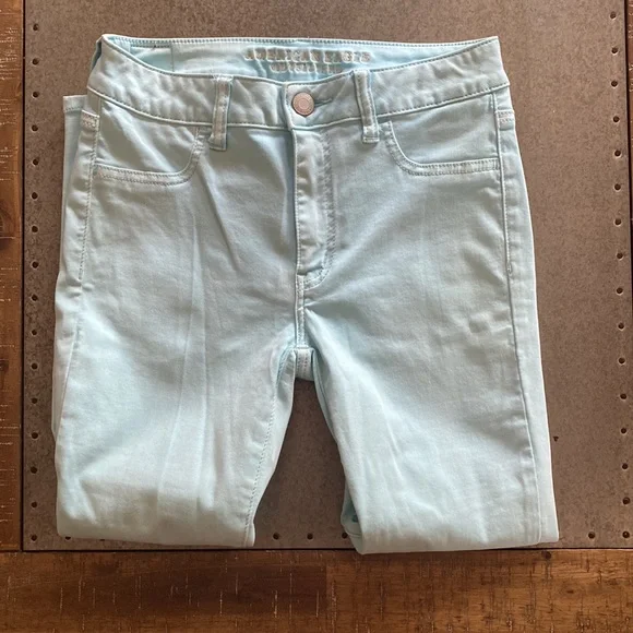 Light blue stretchy jeans - Picture 3 of 7